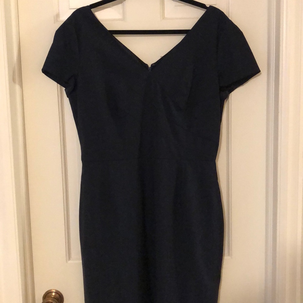 Navy Bana Republic Sheath Dress - sz 14